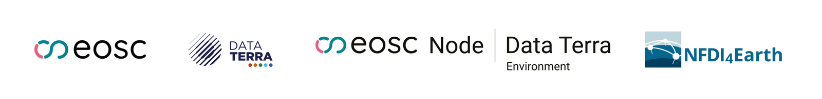 Partners: EOSC, Data Terra, EOSC Node Data Terra, NFDI4Earth